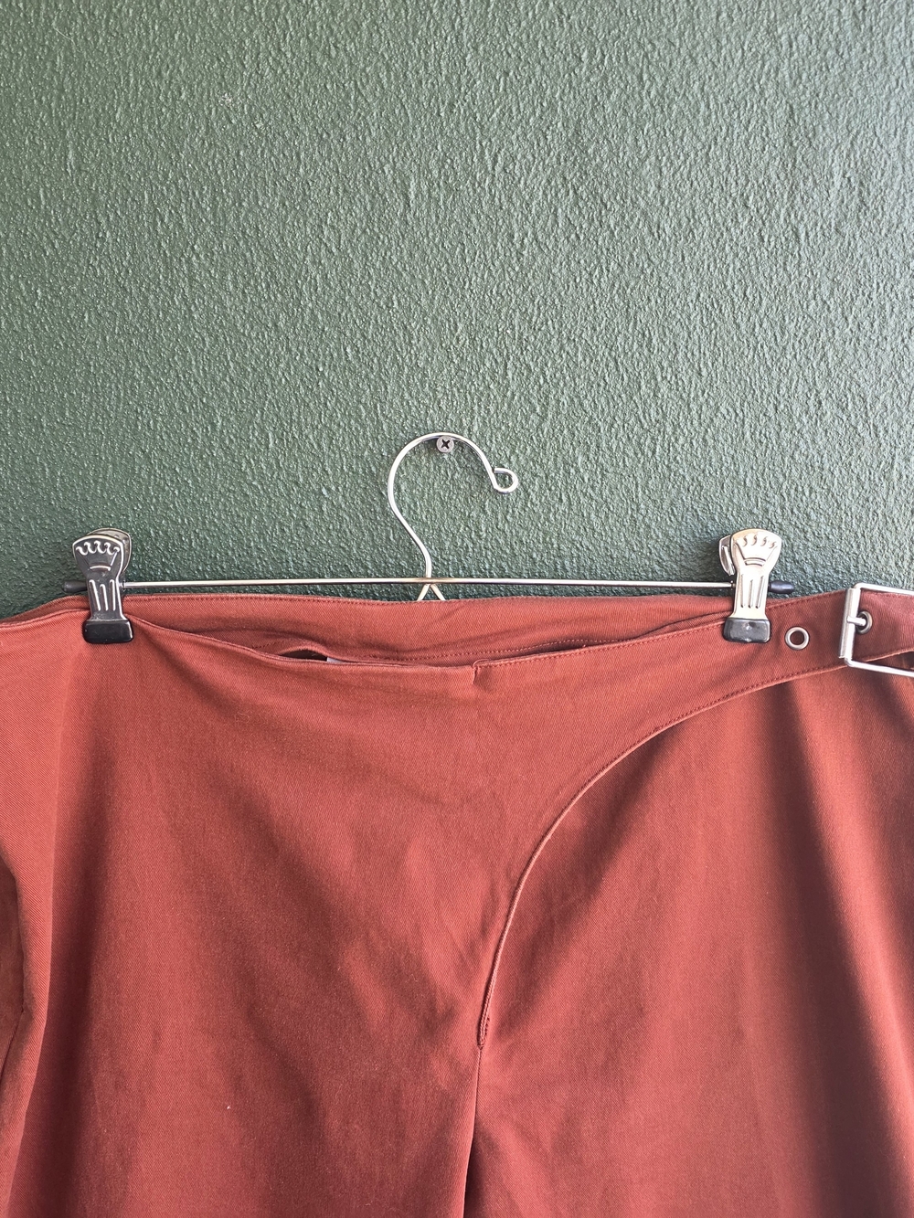 Straight Leg Pants in Rust Sz 16 - Picture 3 of 12
